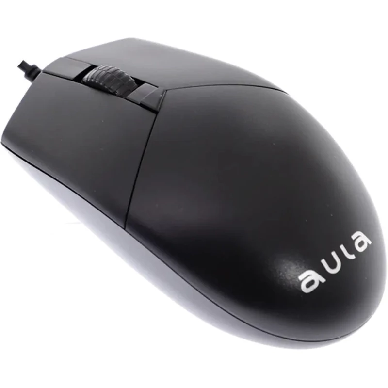 ماوس باسیم آئولا مدل AM104، دارای 3 کلید، رابط USB، دقت 1200 DPI
