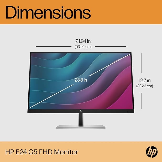 مانیتور استوک HP E24 G5 24 inch