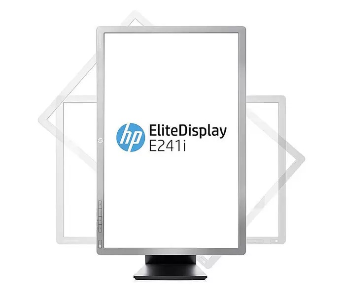 HP EliteDisplay E241iمانیتور ۲۴ اینچ با پنل IPS
