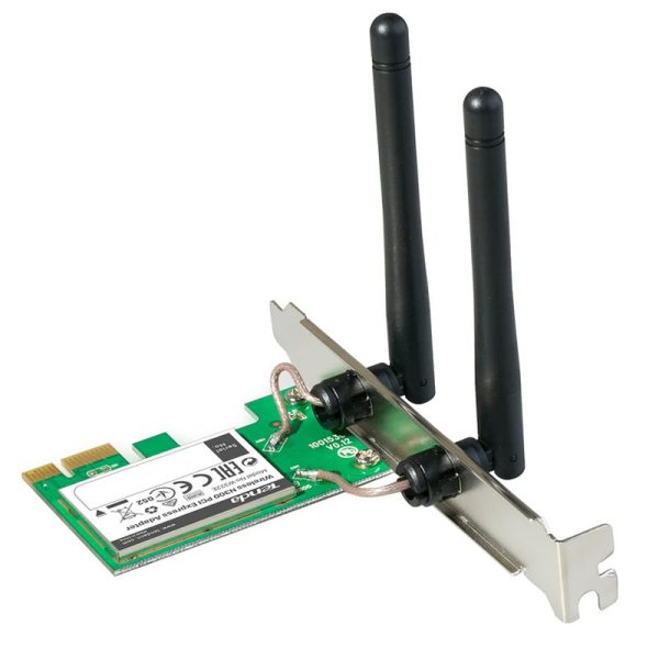 کارت شبکه اینترنال PCI-E آنتن دار Tenda W322E 300Mbps