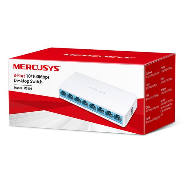 سوییچ Mercusys MS108 8Port