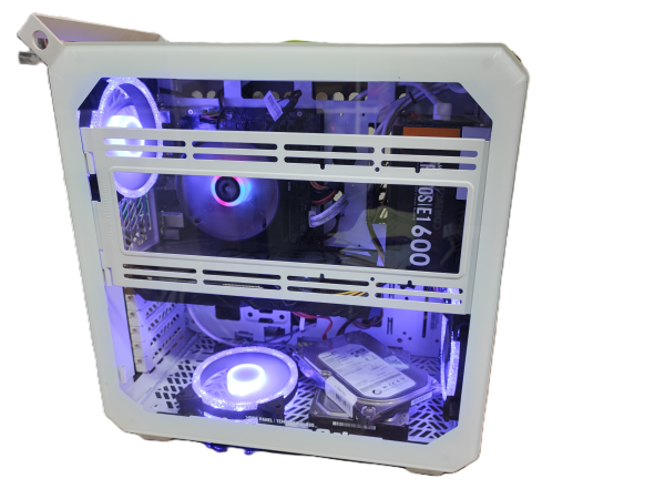 کیس گیمینگ اسمبل شده کولرمستر QUBE 500 - مدل ویژه Aura Edition